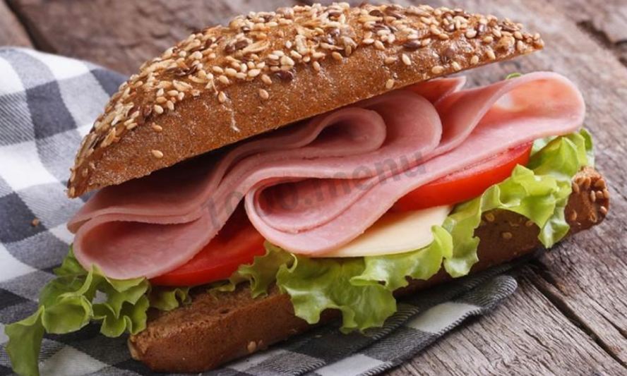 Рецепт сэндвич с ветчиной