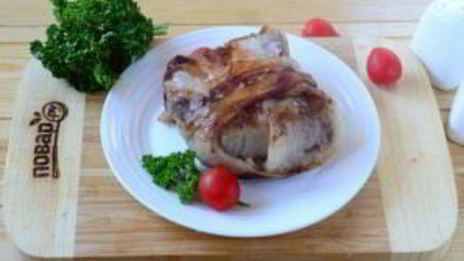 сэндвич в беконе