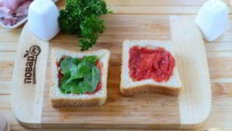 сэндвич в беконе