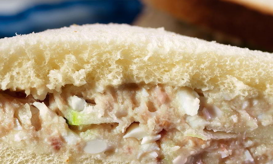 Рецепт сэндвичи на белом хлебе с форшмаком и яблоком