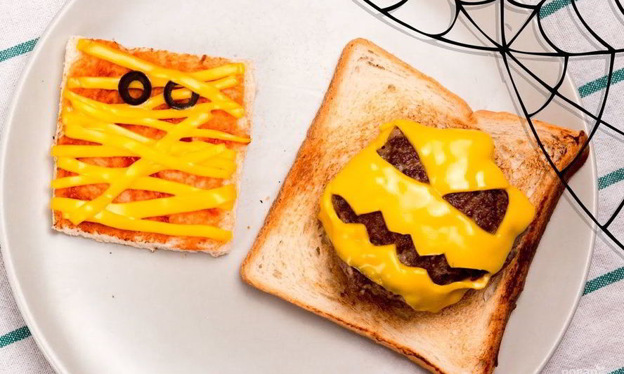 Рецепт сэндвичи на хэллоуин