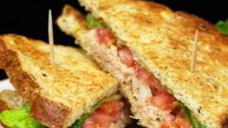 сэндвичи с салатом из тунца