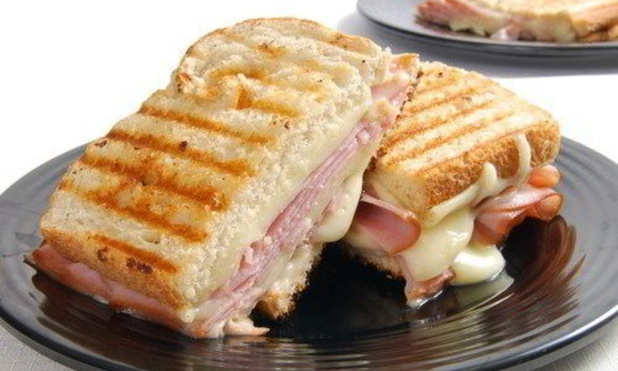 Рецепт сэндвичи с яблоками, ветчиной и чеддером