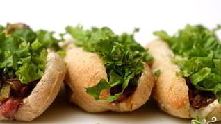 Сэндвичи со стейком