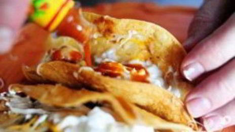 такос с курицей