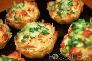 Картофельные тарталетки с курицей