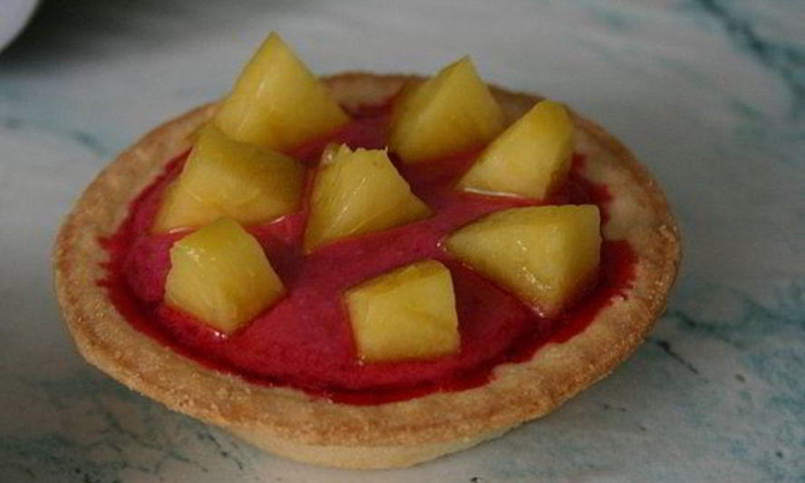 Рецепт холодные пирожные из вишни в тарталетках