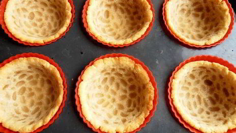 китайские яичные тарталетки