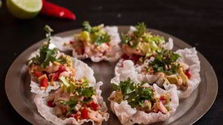 Начинка для тарталеток с креветками