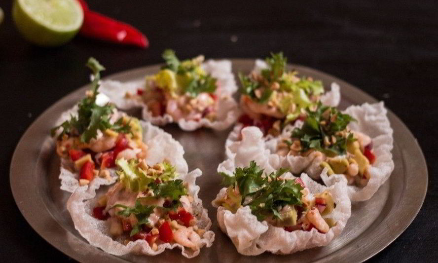 Рецепт начинка для тарталеток с креветками