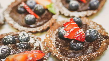 шоколадные тарталетки