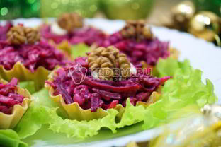 Свекла с сыром в тарталетках