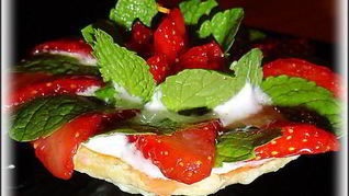 Тарталетки Клубнично-клюквенное блаженство