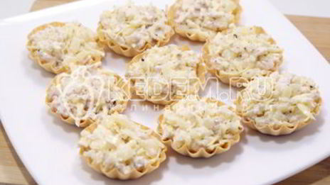 тарталетки на праздничный стол