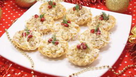 тарталетки на праздничный стол