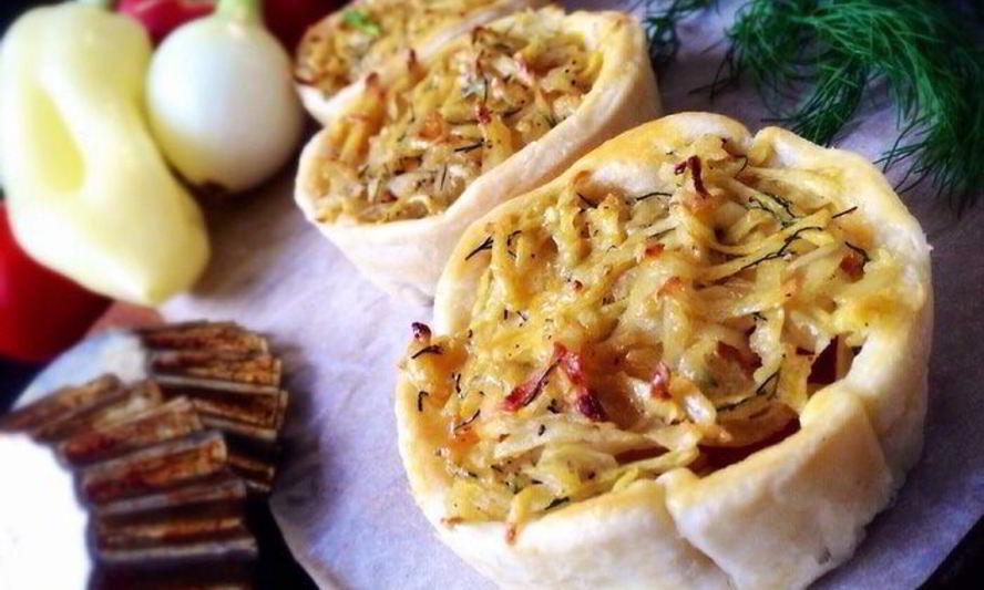 Рецепт тарталетки пикничок с курицей и овощами