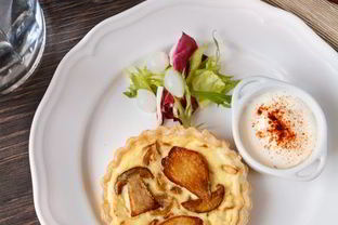 Тарталетки с белыми грибами