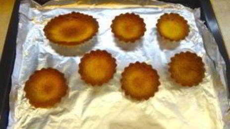 тарталетки с фруктами в желе