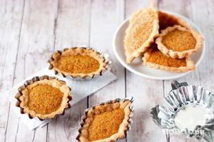 Тарталетки с лимонной начинкой