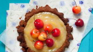 Тарталетки с лимонной помадкой