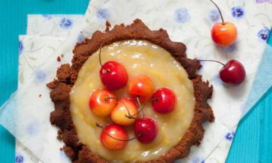 Рецепт тарталетки с лимонной помадкой