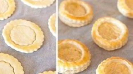 тарталетки с лососем