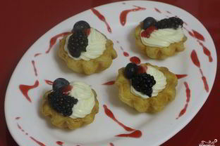 Тарталетки с маскарпоне