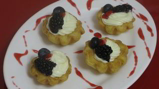 Тарталетки с маскарпоне