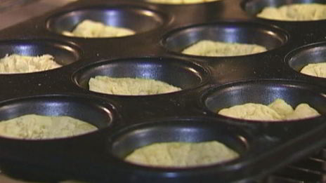 тарталетки с молочным кремом