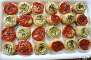 Тарталетки с мягким сыром