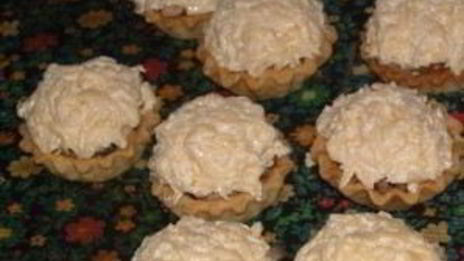 тарталетки с мясом