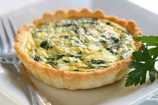 Тарталетки с плавленым сыром