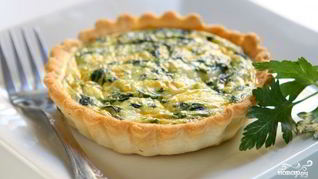 Тарталетки с плавленым сыром