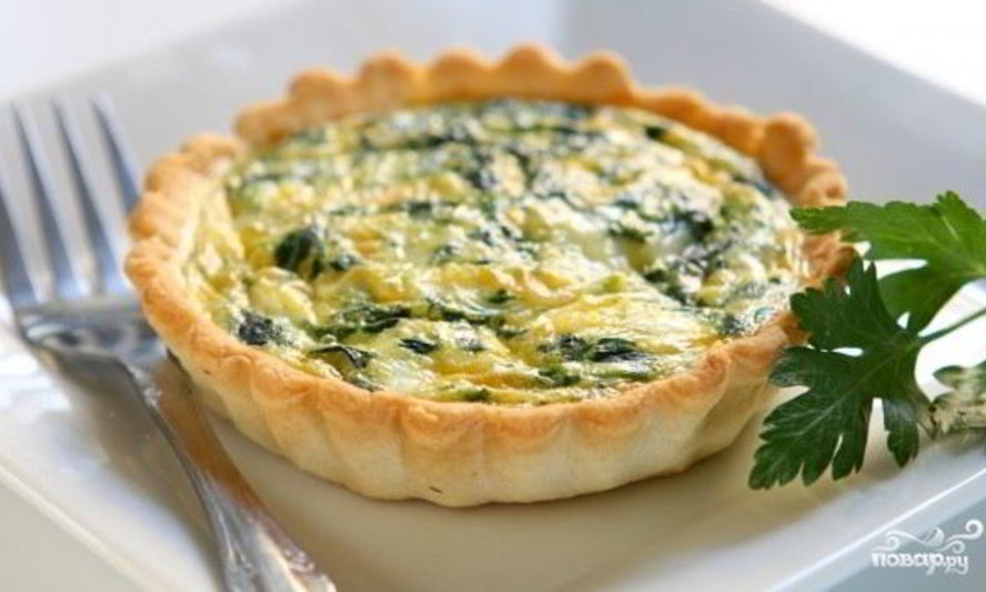 Рецепт тарталетки с плавленым сыром