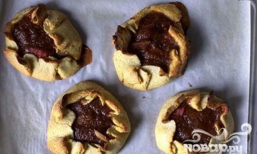 Рецепт тарталетки с ревенем