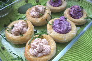 Тарталетки с рыбным муссом