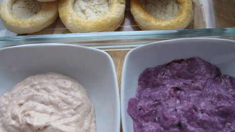 тарталетки с рыбным муссом