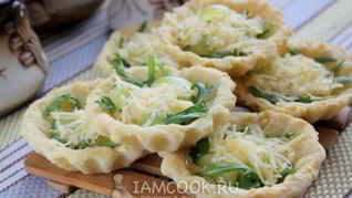 Тарталетки с сыром