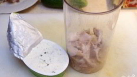 тарталетки с творожным сыром