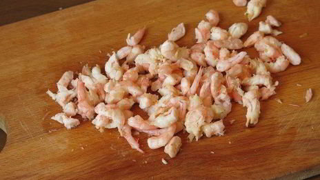 тарталетки с яйцом пашот