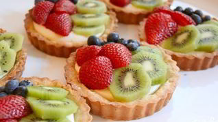 Тарталетки со сливочным сыром