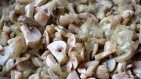 закуска с грибами в тарталетках