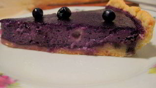 Черничный тарт