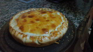 Французский тарт с тунцом