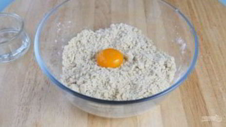 грушевый тарт с миндалем