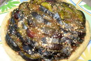 Изысканный сливовый тарт