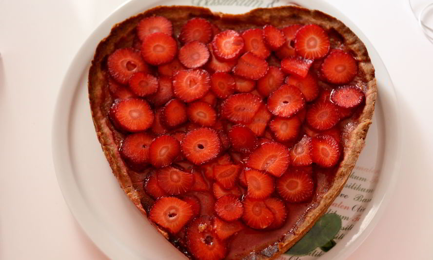 Рецепт клубничный тарт из свежей клубники