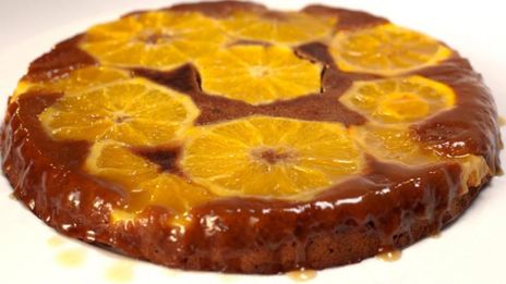 кофейный тарт с апельсинами