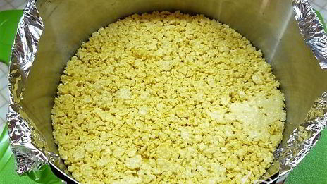 малиново-сметанный тарт