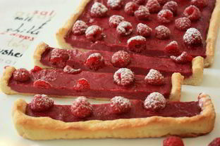 Малиновый тарт